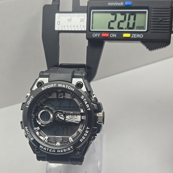 Men's LIGE Dream Digi Ana Chronograph Watch New Battery Month Day Date Alarm - Picture 5 of 11